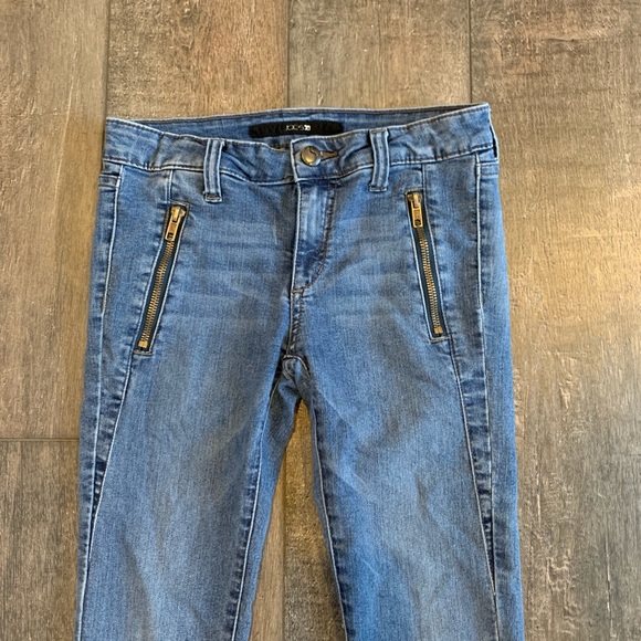 Joe’s Jeans Girls Zipper Moto Skinny Jeans - Picture 3 of 7